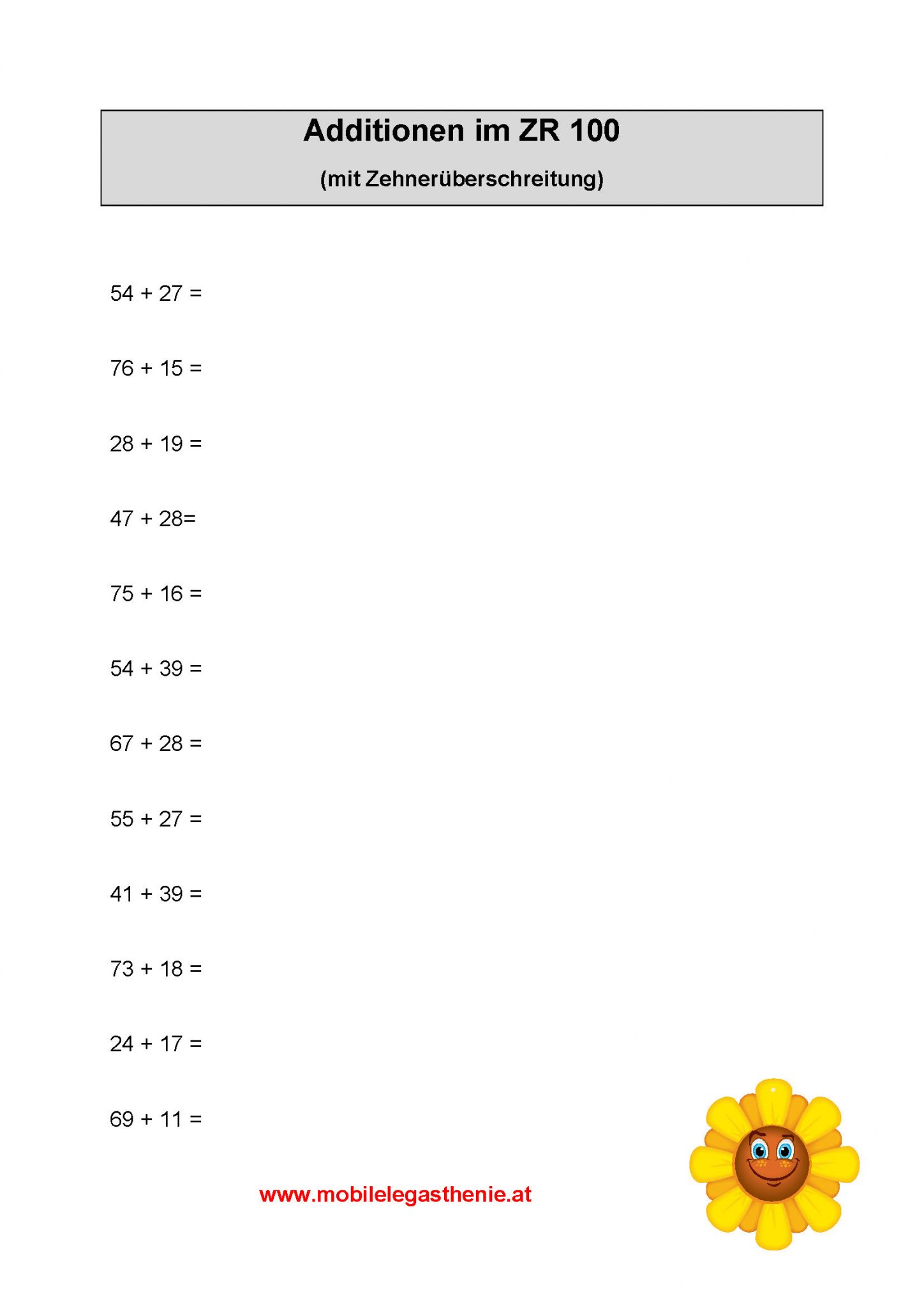 Legasthenie | Dyskalkulie - Arbeitsblätter